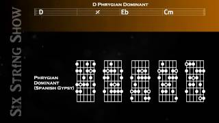 D Phrygian Dominant Guitar Backing Track [upl. by Sokram]