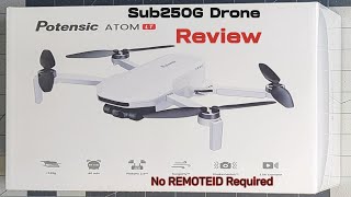 Potensic ATOM LT GPS Drone Under 249g 40 Mins Long Flight EIS 25K Camera 4KM FPV Transmission [upl. by Charline970]