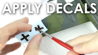 How to Apply Decals to a Model [upl. by Keifer]