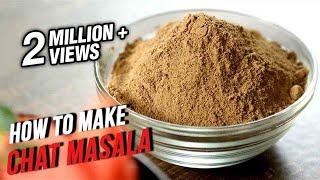 How To Make Chat Masala  The Bombay Chef  Varun Inamdar  Basic Cooking [upl. by Airotel]