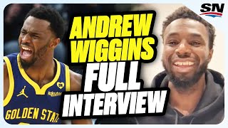 Andrew Wiggins Talks Olympics Canada Basketball Vince Carter amp More [upl. by Taka301]