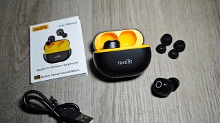 Realfit F4 TWS True Wireless Bluetooth Earbuds Review [upl. by Vipul]