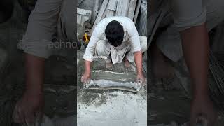 amazing process of making cement pillars satisfying seetechnology youtubeshorts [upl. by Livvie]