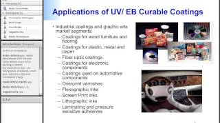 Ultra Violet UV Electron Beam EB Curing of Coatings Operation  Applications  Market [upl. by Cherice]