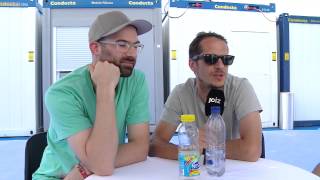 Blumentopf im Interview am Openair Frauenfeld [upl. by Terrena]