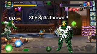 One of the wildest Mcoc interactions Mystic dispersion cute how about PSYCHO DISPERSION 834 [upl. by Chrissa]