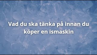 Ismaskin bäst i test 2024 Tips och råd [upl. by Mason]