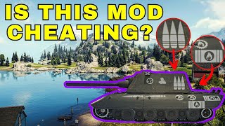 Is This Mod Even LEGAL Playing World Of Tanks With Lots Of MODS [upl. by Burner636]