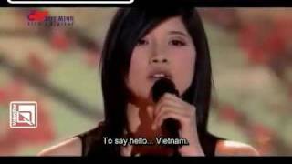 Hello Vietnam Sub Vietnamese English  Quỳnh Valentine [upl. by Lucia77]