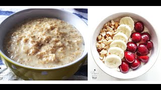 Terci de ovaz  reteta clasica2 ingredienteMic dejun rapid Easy Porridge Recipe Deyus Delights [upl. by Ellary736]