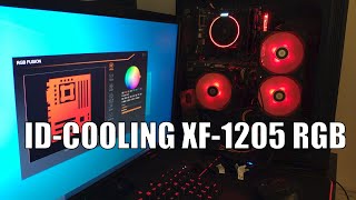 IDCooling XF12025 TRIO RGB PWM Fan Set [upl. by Felecia270]