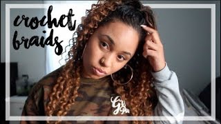 Crochet Braids with FreeTress Hair  My Review  MsAriella89 [upl. by Ramed224]