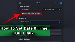 How to Change Time in Kali Linux [upl. by Enicnarf366]