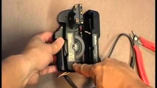 Sony Alpha A100 vertical battery grip DIY [upl. by Winola]