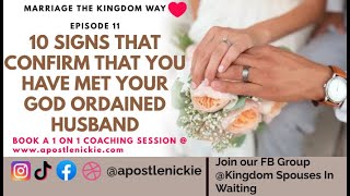 10 Signs that confirm that you have met your God Ordained Husband [upl. by Tica]