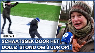 Pijnlijk moment voor schaatser Er zat een gat [upl. by Eux240]