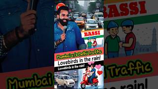 Mumbai vs Delhi🚦Chaos ♥️ 🐦 and 🌧 Scooty Rides 🤣 shorts standupcomedy [upl. by Sievert720]