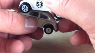 Hot Wheels 2014 Retro Entertainment Herbie The Love Bug VW Beetle [upl. by Hotze351]