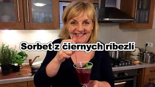 Recept na sorbet z čiernych ríbezlí bez zmrzlinovača │ Zuzana Machová [upl. by Gide480]