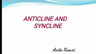 Anticline and Syncline  ICSE 6th Geography [upl. by Anneirb]