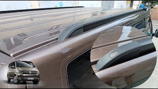 Installing Roof Rails on VW T5T6 Transporter  Caravelle  Multivan [upl. by Adnuhsat]