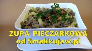 Zupa pieczarkowa od Smakkujawpl [upl. by Bruning]