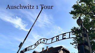 Auschwitz 1 concentration camp tour [upl. by Itnahs908]