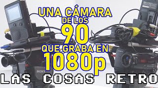 Usando una CÁMARA de los 90 en 2021 📹 Una cámara de los 90 que graba en 1080p [upl. by Lamar]