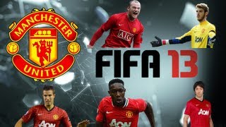 FIFA 13  Manchester United  Squad Ratings  Maxs Premier League Predictions EP8 [upl. by Yllop]