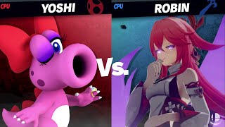 Birdo vs Yae Miko Light Smash MAKI Member Request Quickie SSBU By WataPasculDfox44 [upl. by Clough]