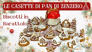 RICETTA LE CASETTE di Pan di Zenzero Segnaposto e Centrotavola per NATALE [upl. by Seabury]