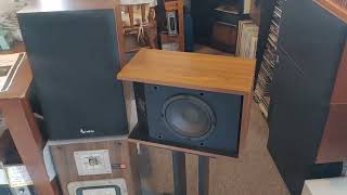 BOSE 22 Series II Speakers with stands 1992 Retro Look [upl. by Cointon]