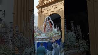 La Virgen de la Sierra de Sevilla se recoge en San Roque 2024 [upl. by Bili495]