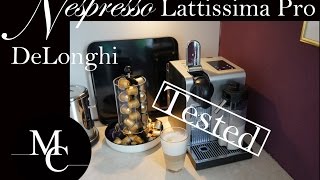 Nespresso Lattissima Pro Deutsch  Review Test u Kaufberatung  Lattissima Pro vs Lattissima [upl. by Enelime493]