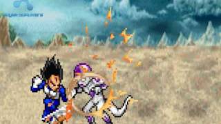 Vegeta vs Frieza Sprite Showdown [upl. by Angid]