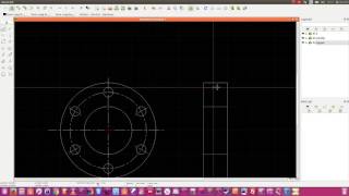 Librecad gratis CAD software [upl. by Ativla]