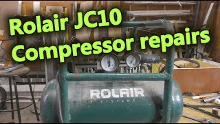 JC10 Rolair compressor repair Trials and tribulations [upl. by Jerrome]