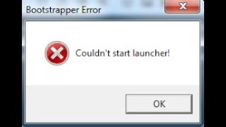 quotBootstrapper Error couldnt start launcherquot jak to naprawić [upl. by Neenej660]