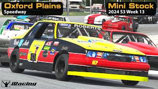 Mini Stock at Oxford  iRacing [upl. by Bea586]