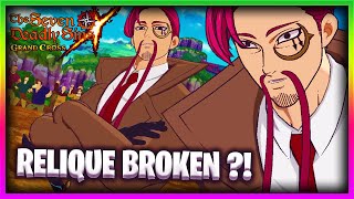 RELIQUE CUSACK EN PVP BROKEN   7DS Grand Cross [upl. by Notlaw982]