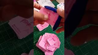 Redondeando esquinas de tags scrapbooking manualidades tatjetas shorts [upl. by Aryas]