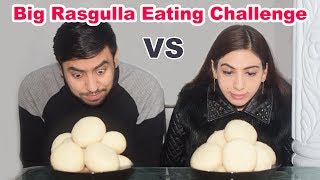 20 Big Rasgulla Eating Challenge  Food Challenge  Life With Amna [upl. by Montano]