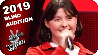 BTS  The Truth Untold Evelyne  The Voice Kids 2019  Blind Auditions  SAT1 [upl. by Neelear]