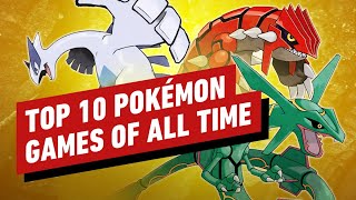 Top 10 Best Pokemon Video Games [upl. by Saba]