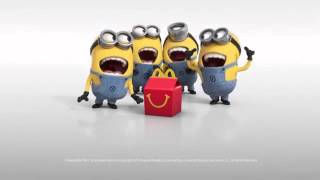 Minion Madness at McDonalds Commercial 0013gp [upl. by Nonnelg]