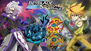 Can I Deffit Both of them With Dread Hades Cyber   Beyblade Burst Rivals Gameplay [upl. by Brianna654]