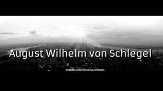 How to Pronounce August Wilhelm von Schlegel in German [upl. by Elli70]