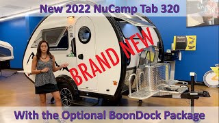 2022 NuCamp Tab 320 Boondock Review and Walk Through [upl. by Yert878]