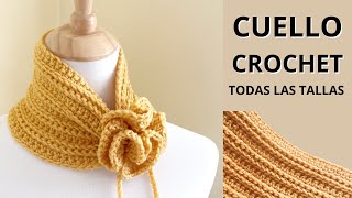 BUFANDA tejida a Crochet Fácil  Crochet para principiantes  Handwork Diy [upl. by Veda]