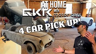 At Home with GKR motor cars  4 car buy 2 C1 Corvettes 32 Ford Roadster and a Frankenstein [upl. by Missi423]